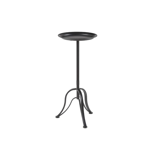 Madison Park Carina Metal Cocktail Table, Black