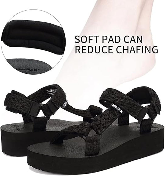 Women's Sport Sandals Hiking Sandals with Arch Support Yoga Mat Insole Outdoor Light Weight Water Shoes