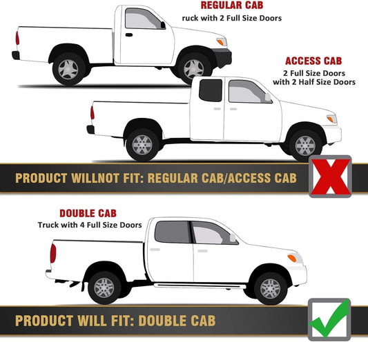 AS Headlight Assembly Compatible with2005 2006 Toyota Tundra Double/Crew Cab and 200-2007 Sequoia Headlamp Chrome Housing Driver and Passenger Side(Not compatible with Regular Cab and Access Cab)