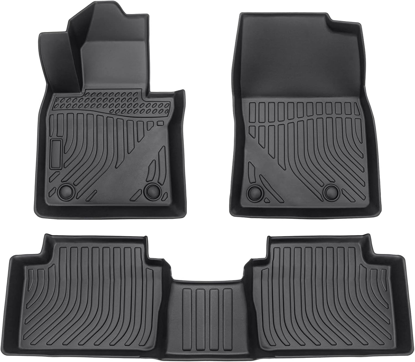 Maxliner 2020-2021 Fits Mazda CX-30 All Weather Custom Fit Floor Mats 2 Row Liner Set Black A0503/B0503