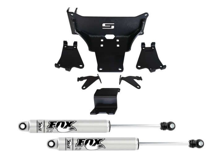 #3 RealTruck SUPERLIFT SUSPENSION Dual Steering Stabilizer Kit for Ford F-450/F550