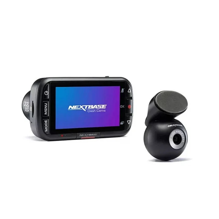 Nextbase 222XRWC Dash Cam with Rear Camera, 1080p HD