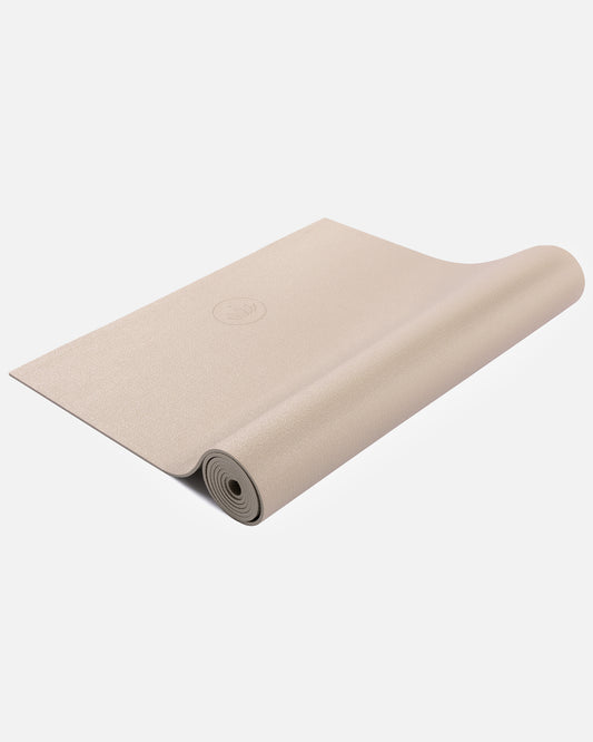 Beige Portable Yoga Mat