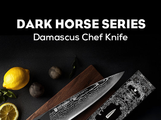 Brodark Damascus Chef Knife