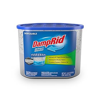 DampRid Boat/RV Moisture Absorber Activated Charcoal, 18 Oz