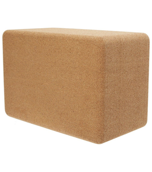 Everyday Yoga Cork Yoga Block 4 Inch