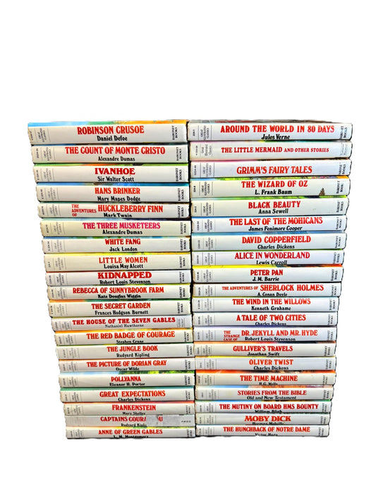 GREAT ILLUSTRATED CLASSICS - 40 BOOK SET