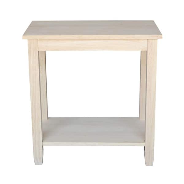 International Concepts Solano Accent Table With Shelf Storage