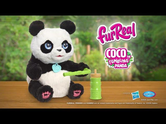 Just Play FurReal Coco Tumbling Panda Interactive Pet