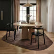 Ashley Tisdale Canyon Abstract Wool Rug 5x8 ft - Dark Brown
