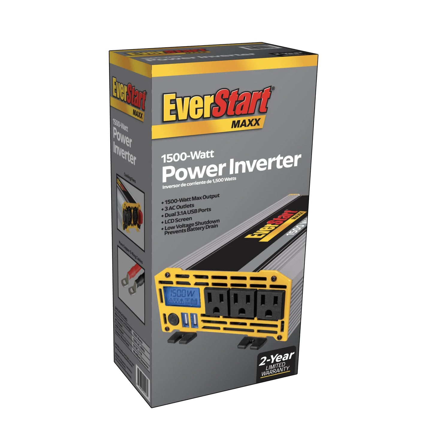 Baccus Global EverStart Maxx 1500W Power Inverter with USB