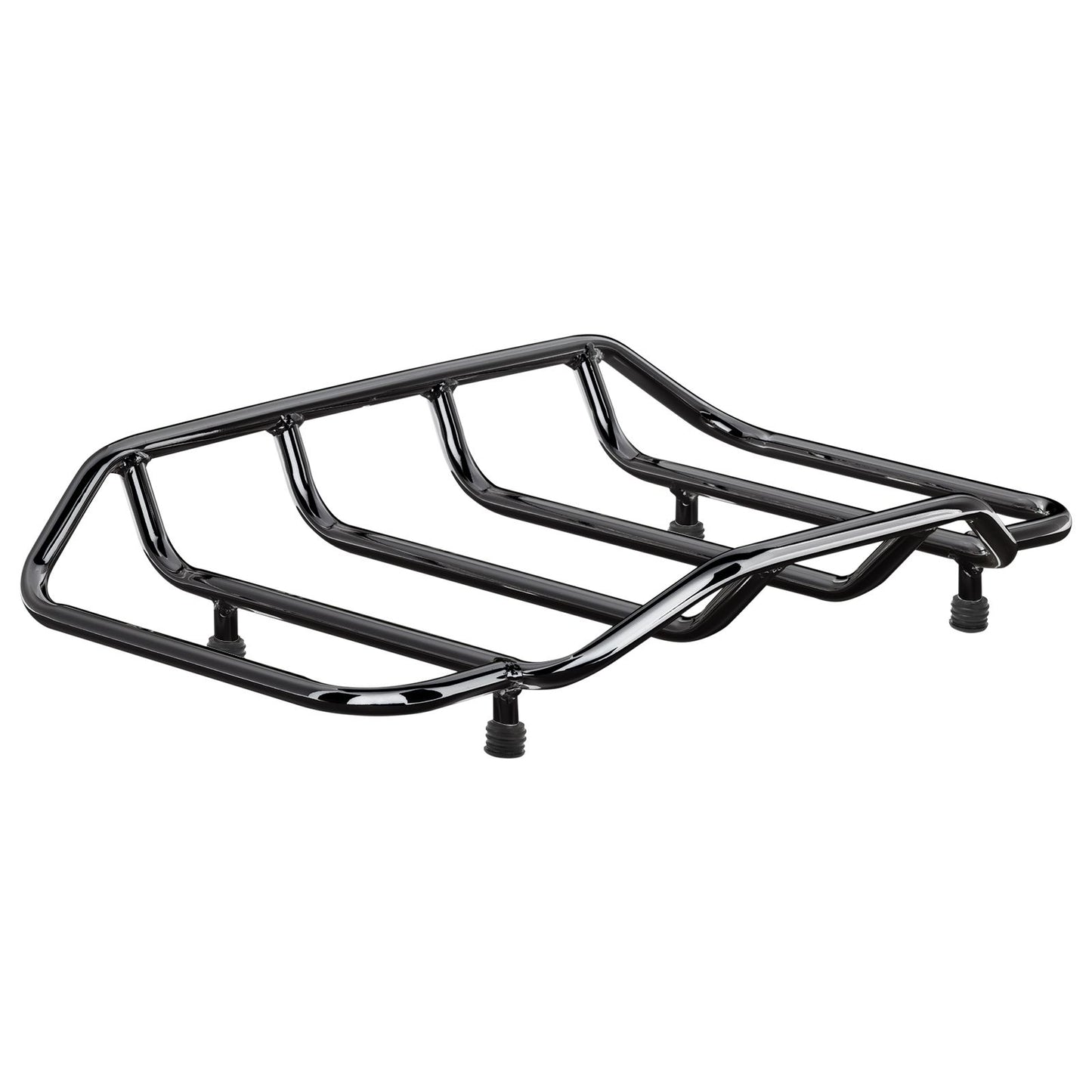 Black King Pack Pack Luggage Rack for Harley® Touring Motorcycles