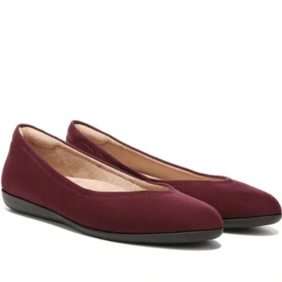 Annies Vivienne Ballet Flat In Cabernet - Size 8.5