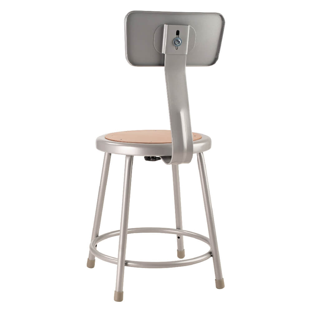 NPS 18" Backrest Science Lab Stool