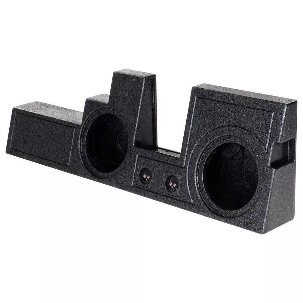 DUAL 12" PORTED BEHIND SEAT ENCLOSURE for 2000-2016 FORD F250/350/450 SUPER DUTY