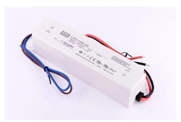 LPV-100-24 Mean Well 100.8W 24V 4.2A Switching Power Supply MeanWell LPV-100-24