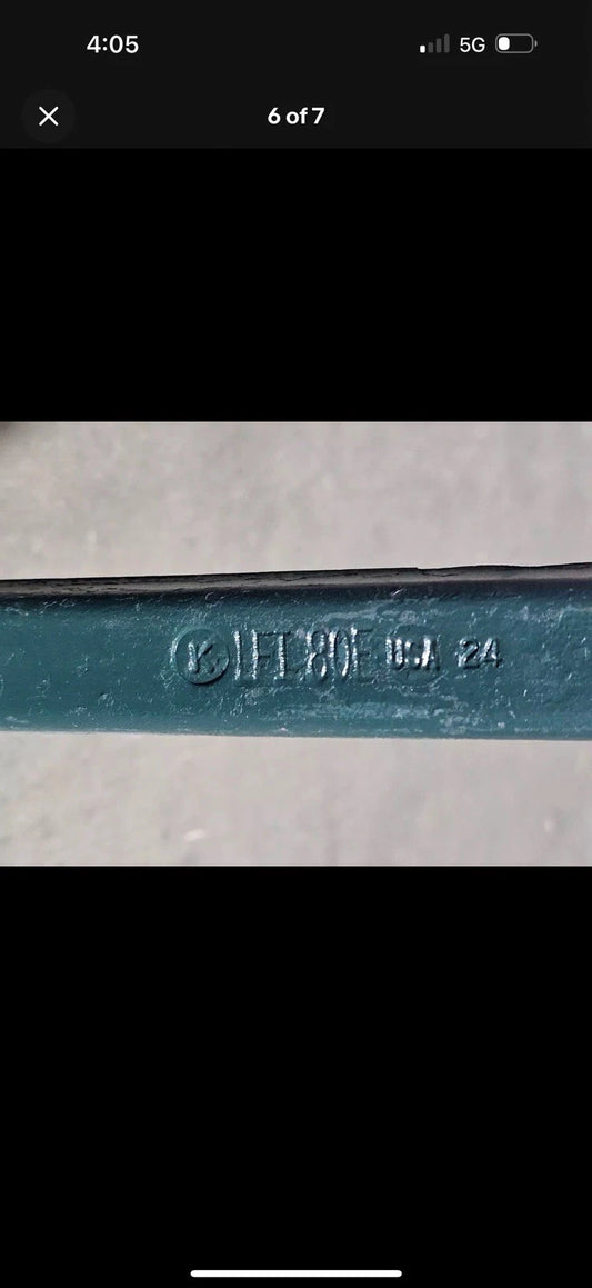 LFI 80E 60" Tool Railroad Claw Bar Green Spike Puller 24 Heavy Duty Steel NEW