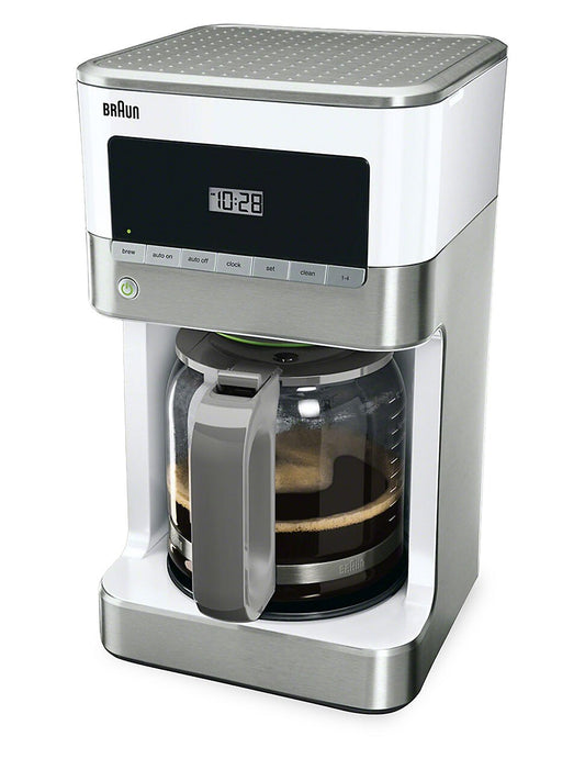 USED-Braun BrewSense 12-Cup Drip Coffee Maker KF6050WH