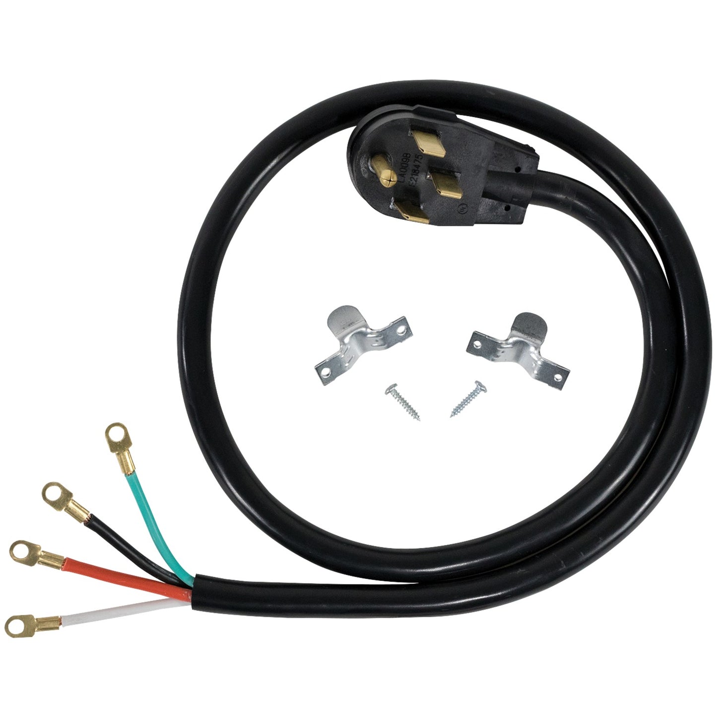 Certified Appliance Accessories 40-Amp 4-Wire Range Cord, 8x8