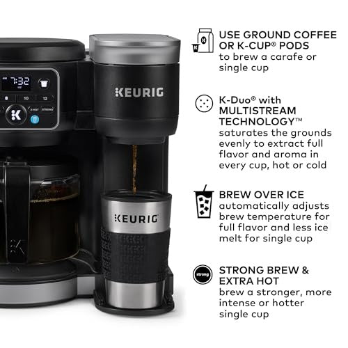 USED-Keurig K-Duo Coffee Maker 72 oz Capacity