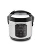 AROMA 8-cup (cooked) 2Qt. Digital Rice and Grain Multicooker  Gray