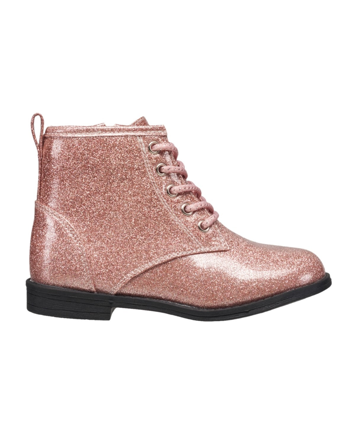 Lucky Brand Kristen Combat Boot Rose Gold Size 9 US