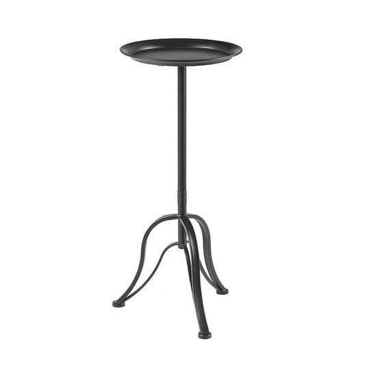 Madison Park Carina Metal Cocktail Table, Black