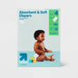 Up & Up Disposable Diapers Size 4, 132ct