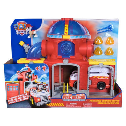 Paw Patrol Toys Fire Rescue Command Center Playset