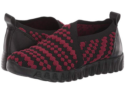 Bernie Mev. Amie Women's Shoes, Black Burgundy, Size 35