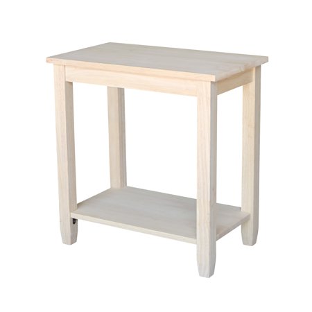 International Concepts Solano Accent Table With Shelf Storage