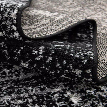 Unique Loom Casino Sofia Rug 8' x 11' - Black