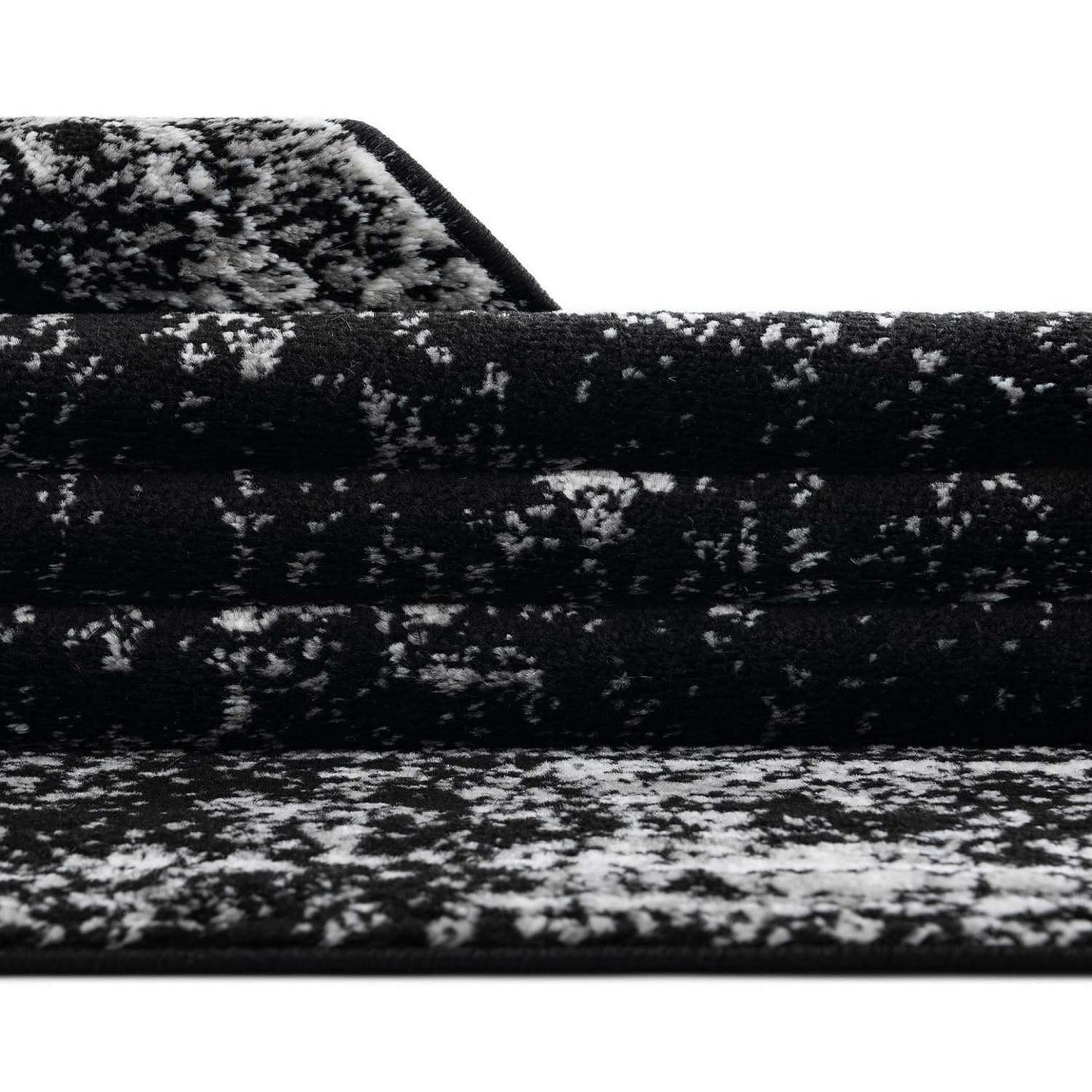 Unique Loom Casino Sofia Rug 8' x 11' - Black