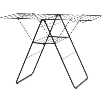 Brabantia Hangon Drying Rack 23-3/14" x 2" x 38-5/8" h Matte Black