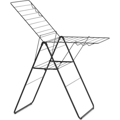 Brabantia Hangon Drying Rack 23-3/14" x 2" x 38-5/8" h Matte Black