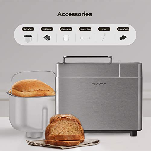 USED-Cuckoo Multi-Functional 2 Lb. Bread Maker Silver