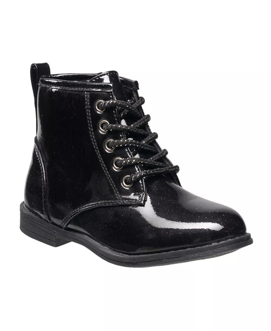 Lucky Brand Kristen Combat Boot Black size 13 US