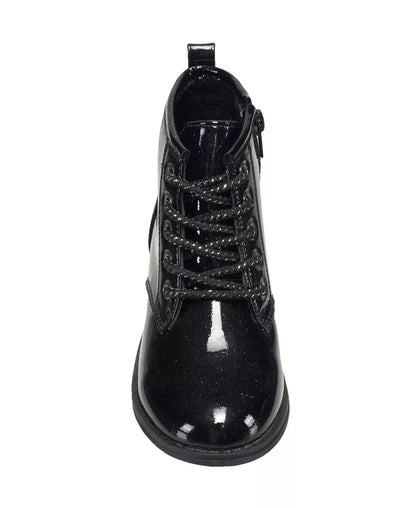 Lucky Brand Kristen Combat Boot Black size 13 US