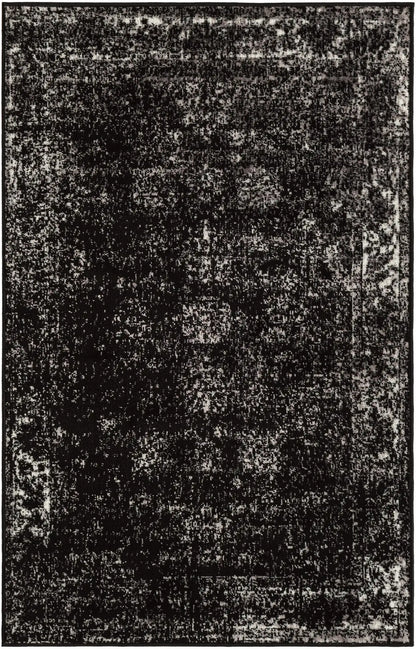 3' x 5' 3 Monte Carlo Rug (Black)