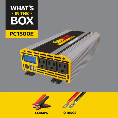 Baccus Global EverStart Maxx 1500W Power Inverter with USB