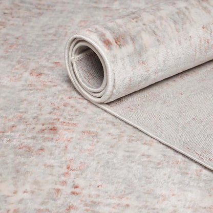 Superior Acer Distressed Abstract Area Rug, 3' x 5' Rugs for Living Room Bedroom, Rust