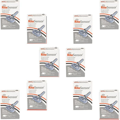 Rite Sensor BARTEC RS-2000R Programmable TPMS Sensor 315/433 MHz. 10 Pack
