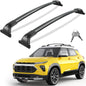 260lbs Lockable Roof Rack Cross Bars Compatible with Chevy Chevrolet Trailblazer 2021 2022 2023 2024 2025 L LT ACTIV RS, Heavy Duty Aluminum Roof Rails Crossbars Cargo Carrier Rooftop