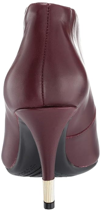 Aerosoles Women's Idealist Ankle Boot, Wine Leather- Size 8.5