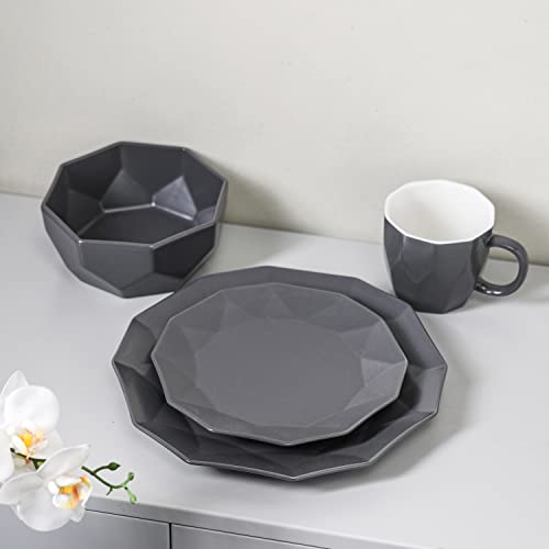 Stone Lain Jamie Porcelain Dinnerware Set 16 Piece Pack of 16