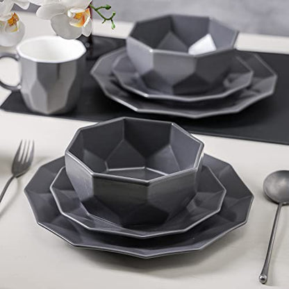 Stone Lain Jamie Porcelain Dinnerware Set 16 Piece Pack of 16