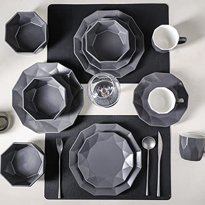 Stone Lain Jamie Porcelain Dinnerware Set 16 Piece Pack of 16
