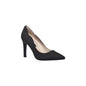 French Connection Scallop Pump Black Suede Size 7M