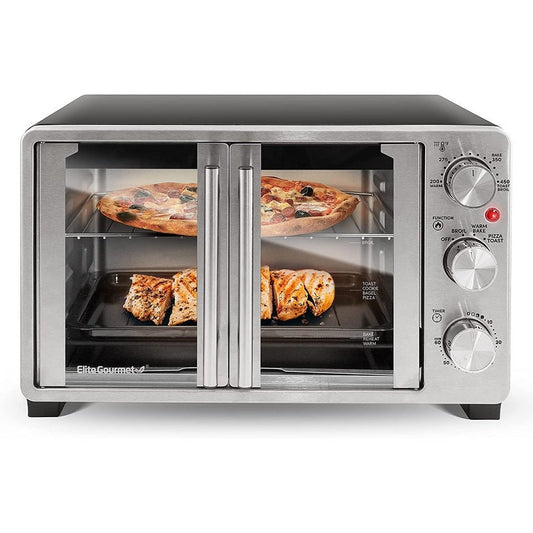 Elite Gourmet Double French Door Toaster Oven
