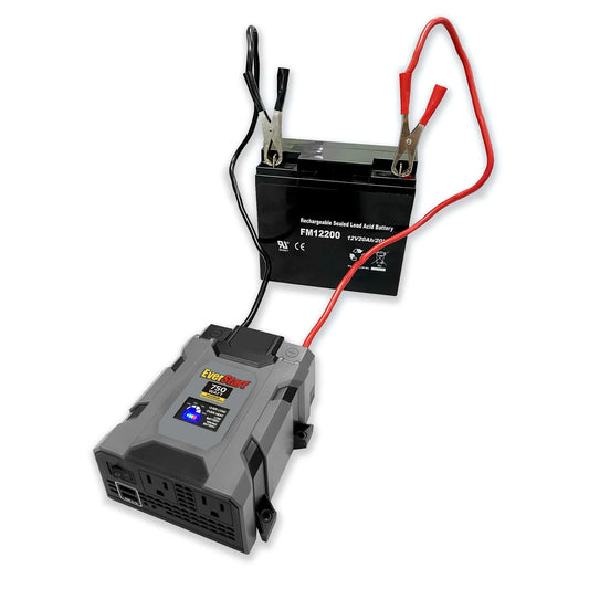 New Focus 750 Watts Vehicle Power Inverter One Size